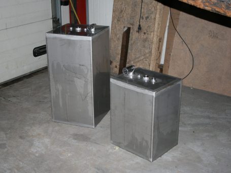 Wasser- und Diesel-Edelstahltanks